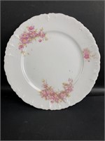 Pink Flowers 7 3/4" Plate