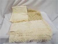 Hand Crocheted Table Covers (3)