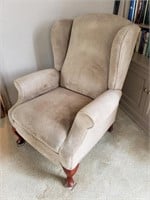 Upholstered Wingback Reclining Armchair