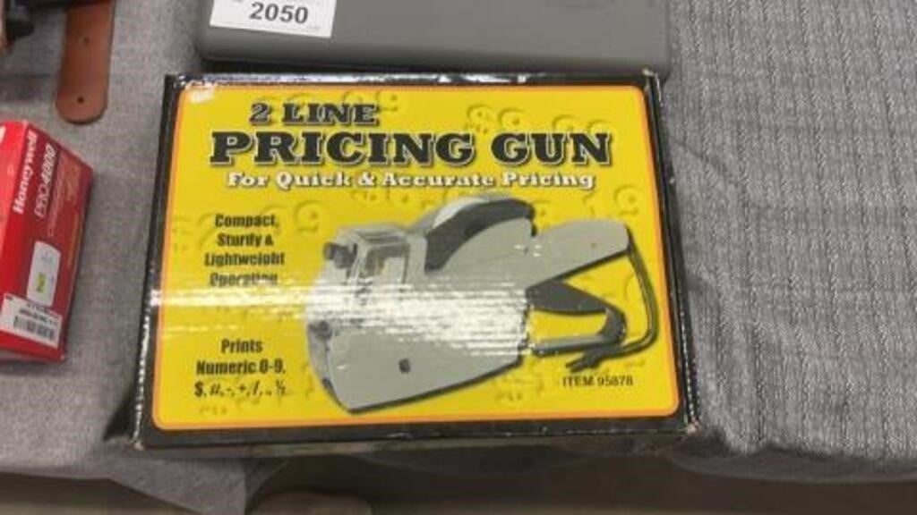 2 line pricing gun