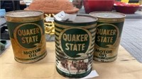 Quaker state hd oil cans 3