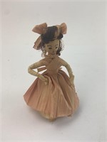 Cornhusk doll, old, in amazing condition.  5"