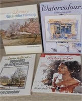 Lot of Watercolour painting books