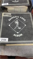 Baseball cards album