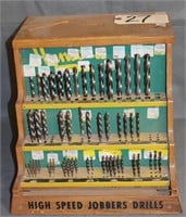 drill bits and display case