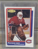 1986 PATRICK ROY rookie card by O-Pee-Chee