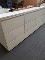 9 DRAWER CROIDEN FILE CABINETS 96" X 20" X 41"