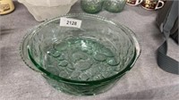 Glass cooking bowl