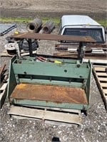 Metal Shear with Table