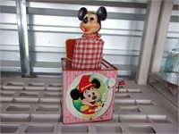 old micky mouse music jack in box tou