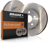 Front Brake X Replacement Brake Rotors Kit | Advan