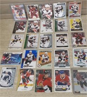 Lot of 25 Assorted Rookie Hockey Cards