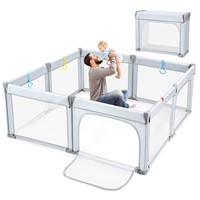 Foldable Baby Playpen 71x71  Dripex Upgrade Kids L