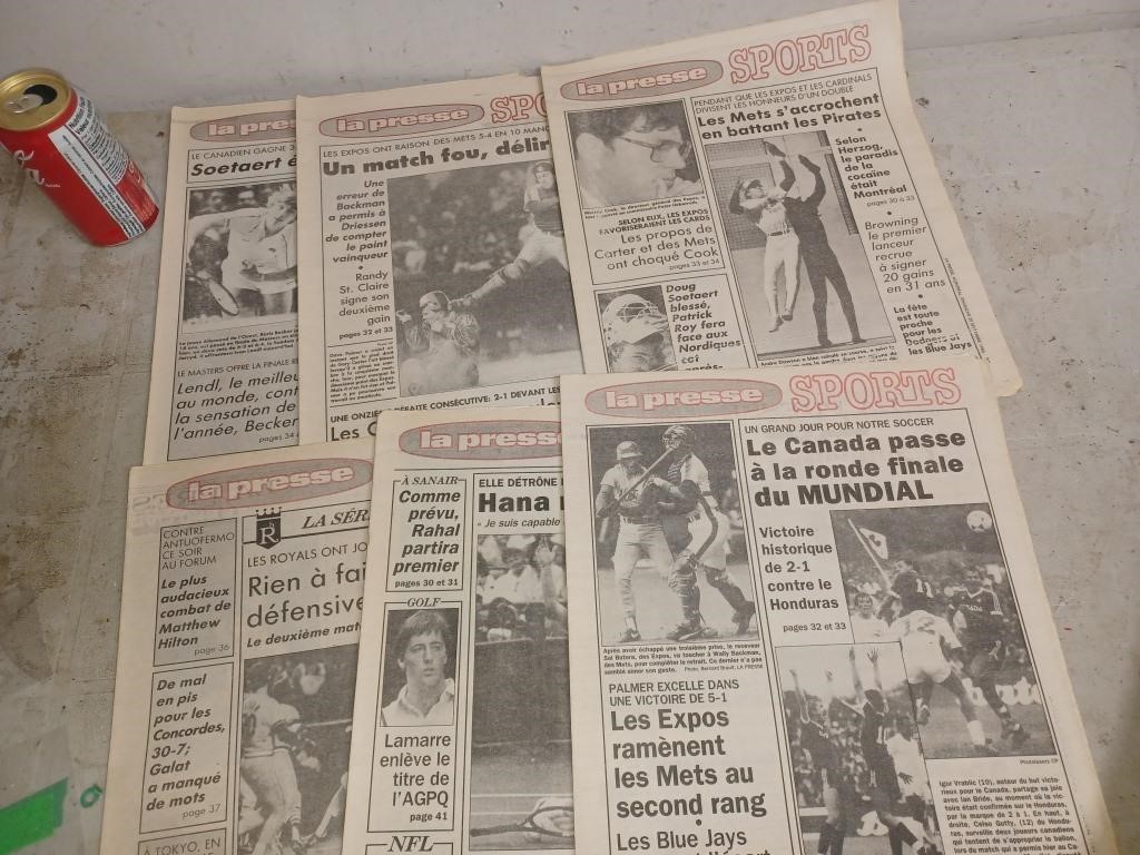 6 Cahiers des sports 1986