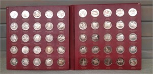Franklin Mint -States of the Union - 50 piece set