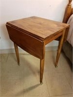 Small Drop Leaf End Table