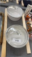 Two casserole dishes