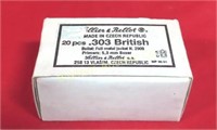 Ammo 303 British 20 Rounds Sellier & Bellot