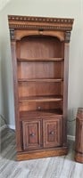Parker House Lighted Bookcase #406 32×80×13.5" -