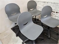 4 NICE Adjustable Chairs Virco