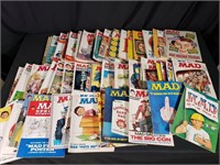 (57) 1960's & 1970's MAD Magazines
