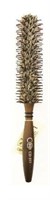 CHIDU scale oak handle bristle round comb,