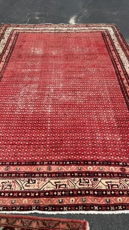 Large Oriental Hand Knotted Carpet, 9x13