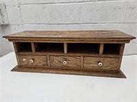 NICE Oak Tabletop Cabinet 35"x12"x11.5" HIgh