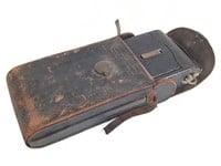 Folding Eastman Kodak Camera 3A w Leather Case
