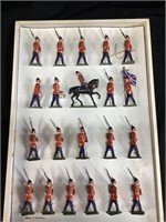 ANTIQUE HEYDE HAND PAINTED LEAD SOLDIERS, MADE