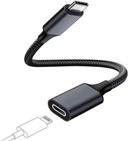 USB C to Lightning Audio Adapter Cable USB Type C