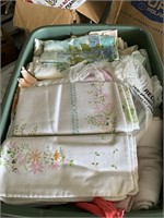 Tote of lines and other fabrics