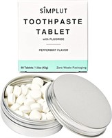 Chewable Toothpaste Tablets with Fluoride, 60