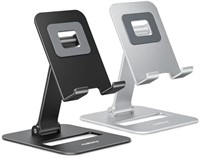 NULAXY 2 Pack Dual Folding Phone Stand for Desk