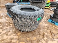 (2) Michelin 17.5R25 Tires