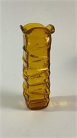 Blenko 607 Jonquil Yellow Vase