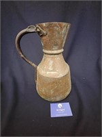 Antique Hand-made Copper Pitcher