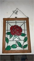Rose stain glass