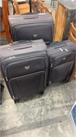 Set of Luggage 3 Set - Gray - VERY CLEAN