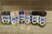 Rustoleum paint and primer spray cans