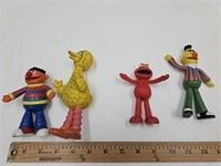 Big Bird Sesame St. Toys 4"-6" High