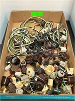 Box Lot - Vintage Electrical Parts