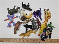 Lot of Rubber Toys & Action Figure