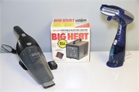 Vacuum, Heater & Steamer