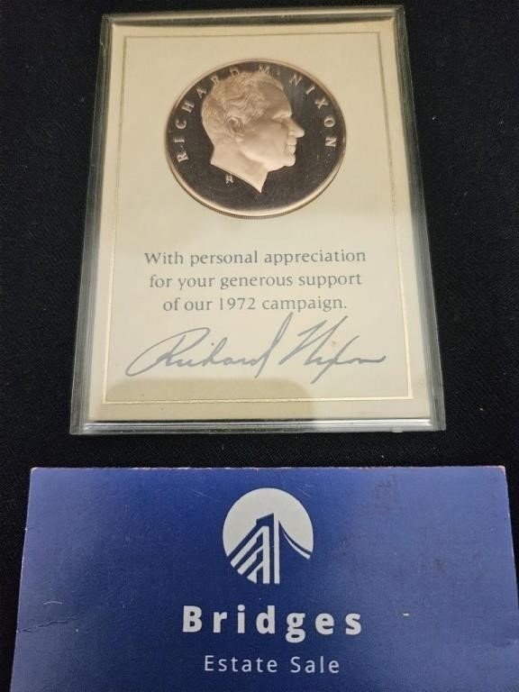 Limited Ediition 1972 Presidential Campaign Medal