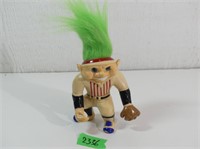 Vintage Troll - Made in China 7" tall