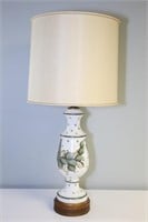 Art Deco Hand Painted Table Lamp