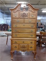 Tallboy Chest of Drawers 33"x17" and 76" tall