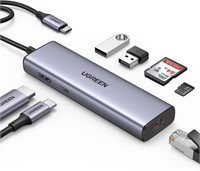 UGREEN 7-in-1 USB C Hub 4K HDMI Multiport Adapter