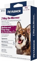 BEST BEFORE OCT 2025 - PetArmor 7 Way De-Wormer
